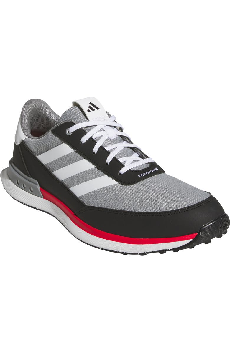 adidas Golf S2G 24 Waterproof Spikeless Golf Shoe, Main, color, Grey/ White/ Core Black