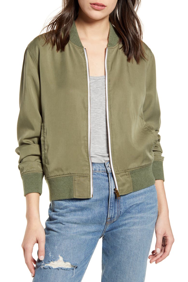 Aloha Reversible Bomber Jacket, Main, color, PACIFIC ATOLL