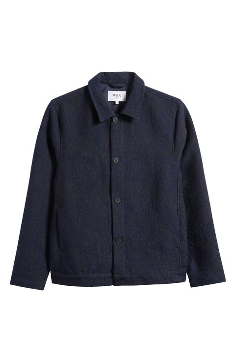 Iggy Jacquard Shirt Jacket