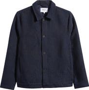 Wax London Iggy Jacquard Shirt Jacket