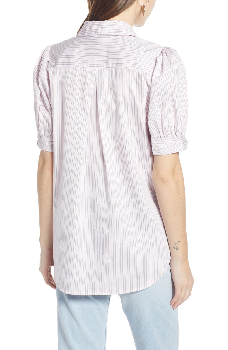 Something Navy Puff Sleeve Top, Alternate, color, 