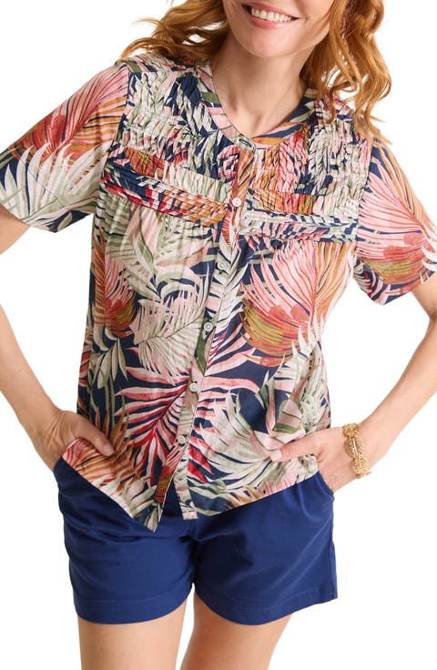 Palm Canyon Print Shrit