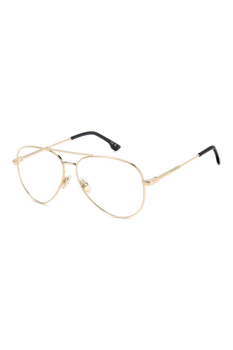 58mm Pilot Optical Glasses, Alternate, color, GOLD