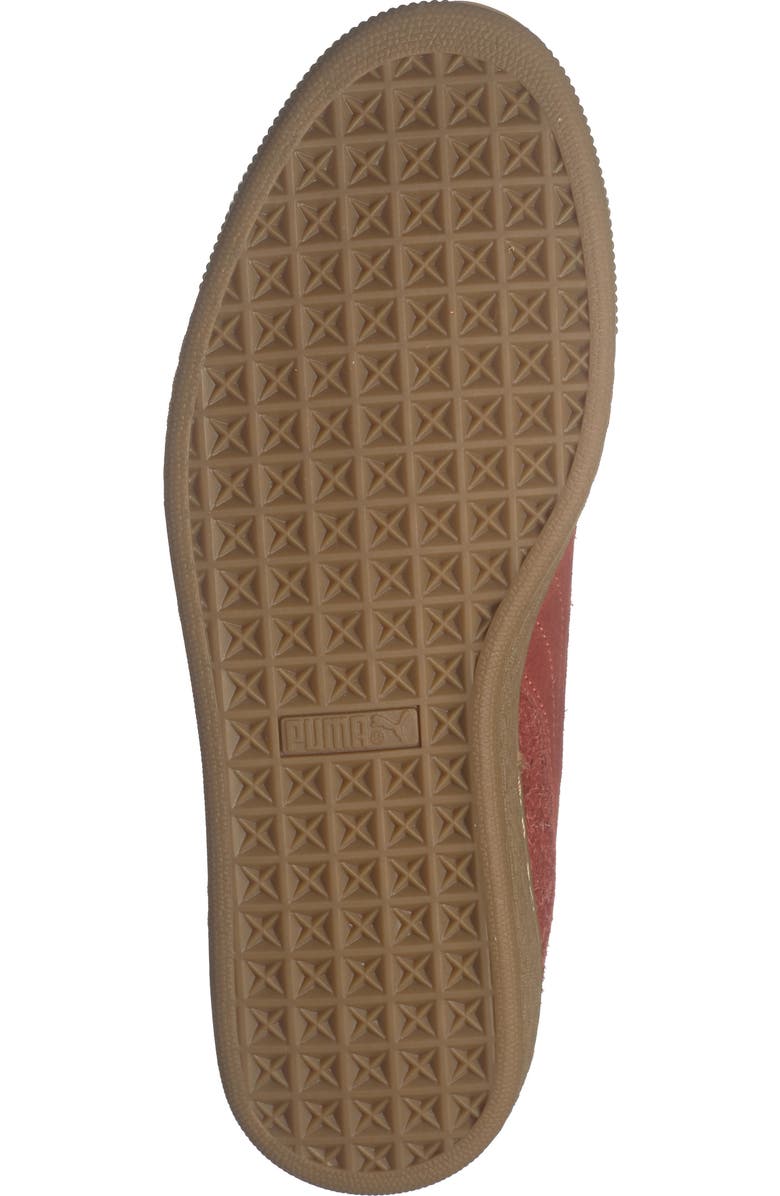 PUMA x Daniëlle Cathari Fuzzy Suede Sneaker, Alternate, color, Mars Red