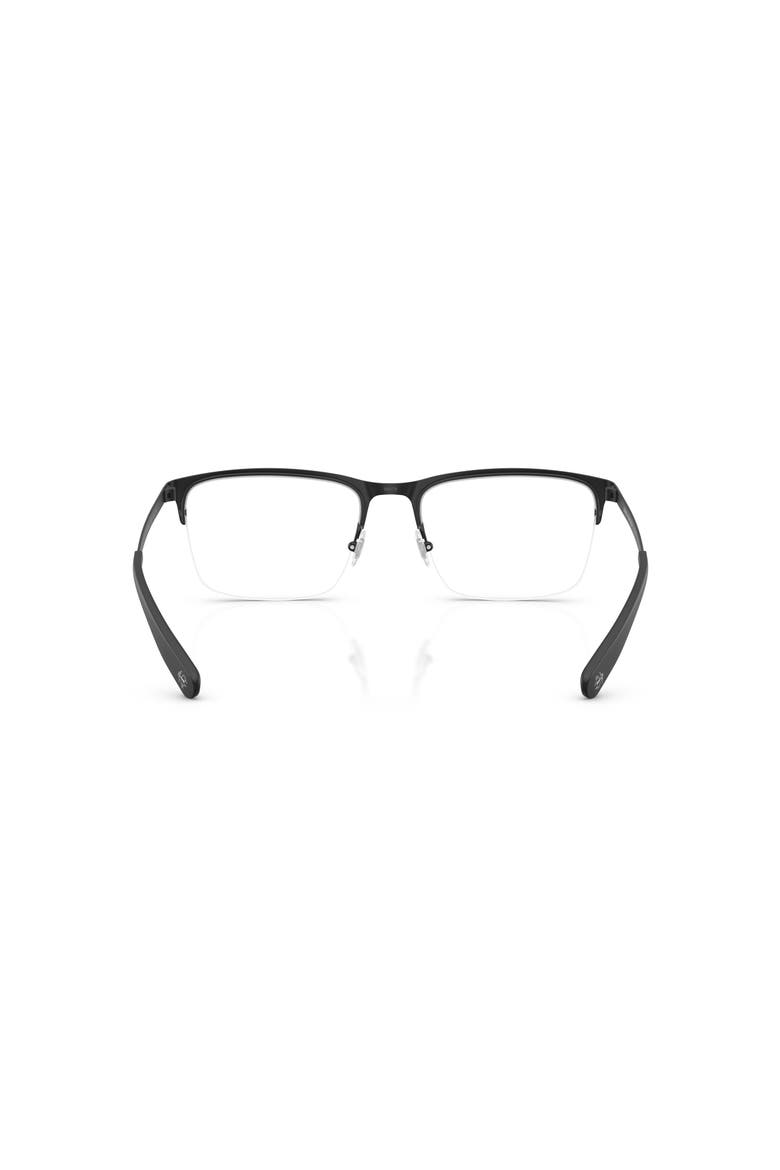 56mm Rectangle optical glasses, Alternate, color, Black