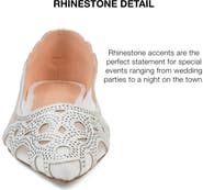 Journee Collection Batavia Rhinestone Flat