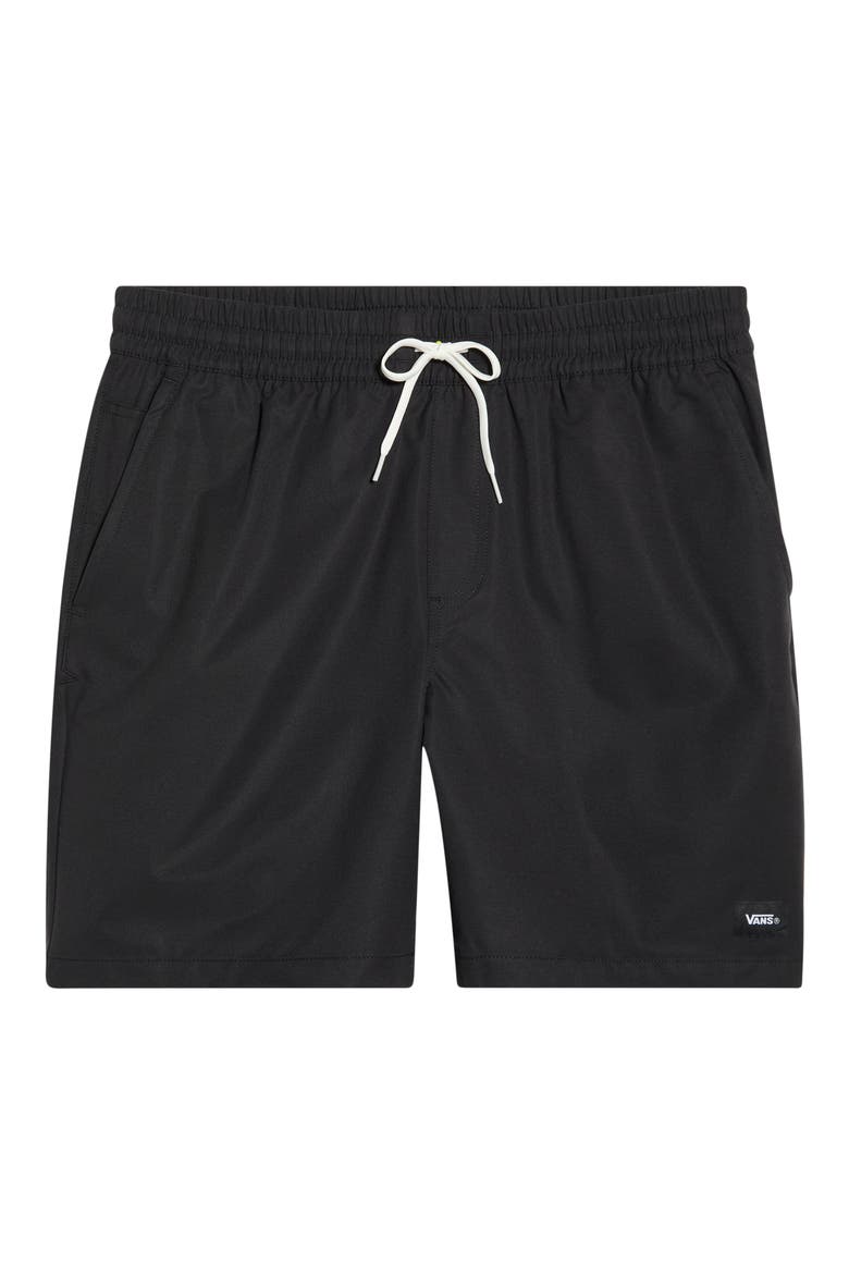 Range Relaxed Water Resistant Sport Shorts, Alternate, color, BLACK