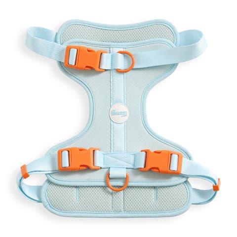 Arlo Adjustable Soft Padded No Pull Pet Harness with 3 Buckles and 3 Leash Clips