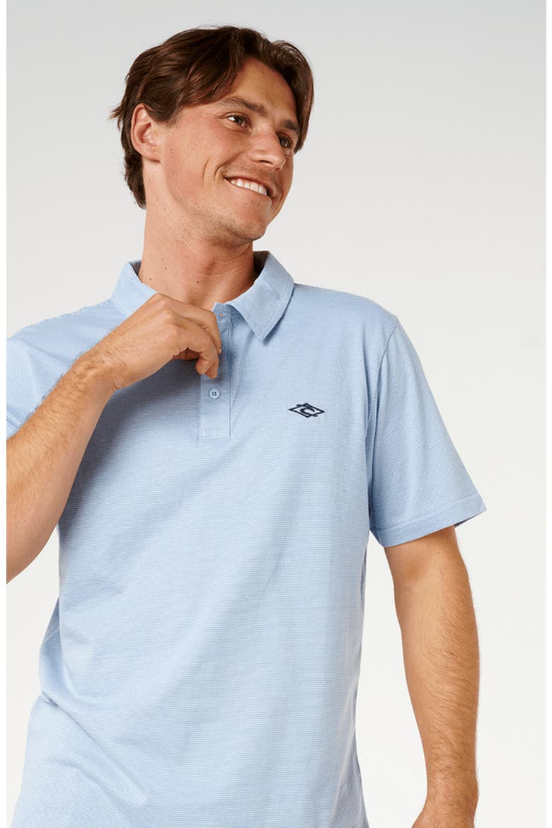 Easy as Relaxed Polo, Alternate, color, BLUE HAZE
