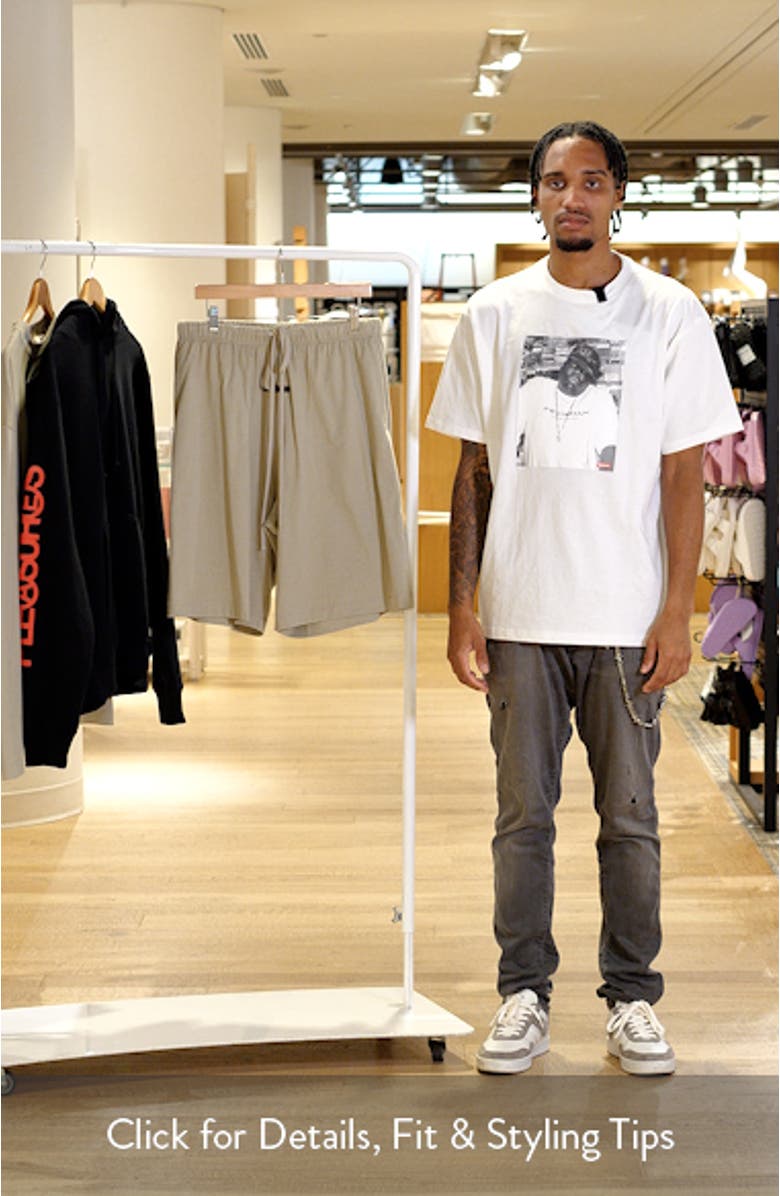 Jersey Basketball Sweat Shorts, sales video thumbnail