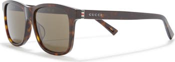 54mm Rectangle Sunglasses