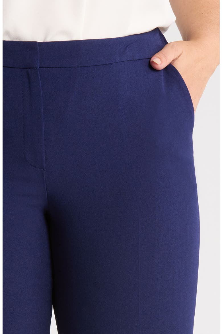 Elastic Back Pants, Alternate, color, KASPER NAVY