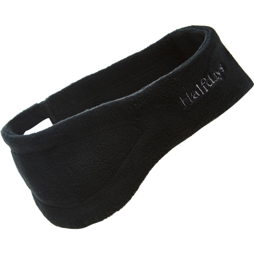 Halfdays Penny Fleece Headband in Black