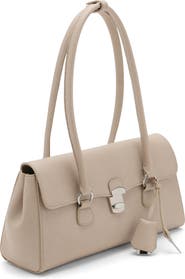MANGO City Faux Leather Shoulder Bag