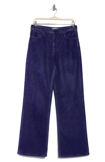 Free People Tinsley Baggy High Waist Jeans In Multi