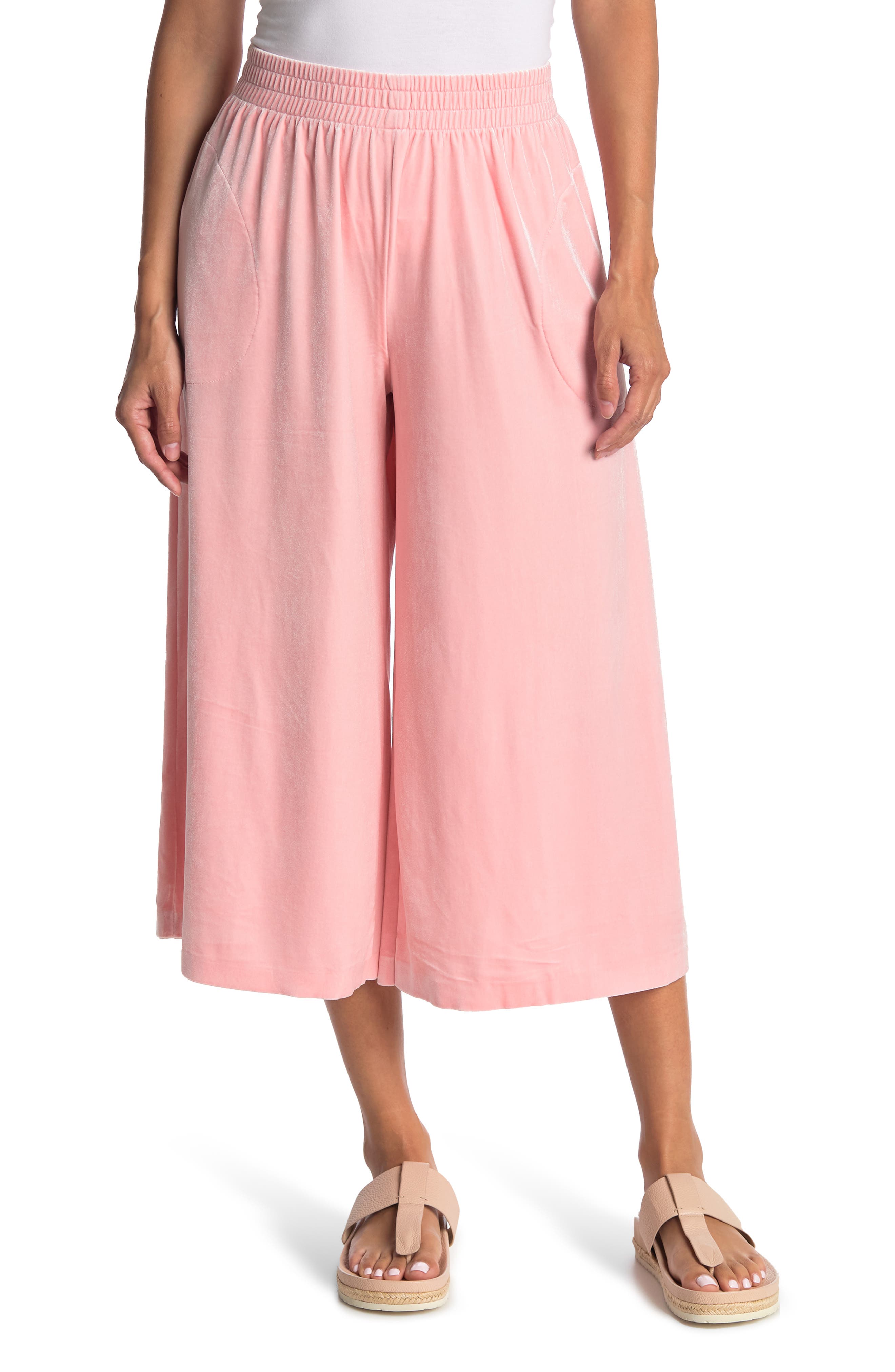 Norma Kamali Cropped Boyfriend Sweatpants (Women) | Nordstromrack