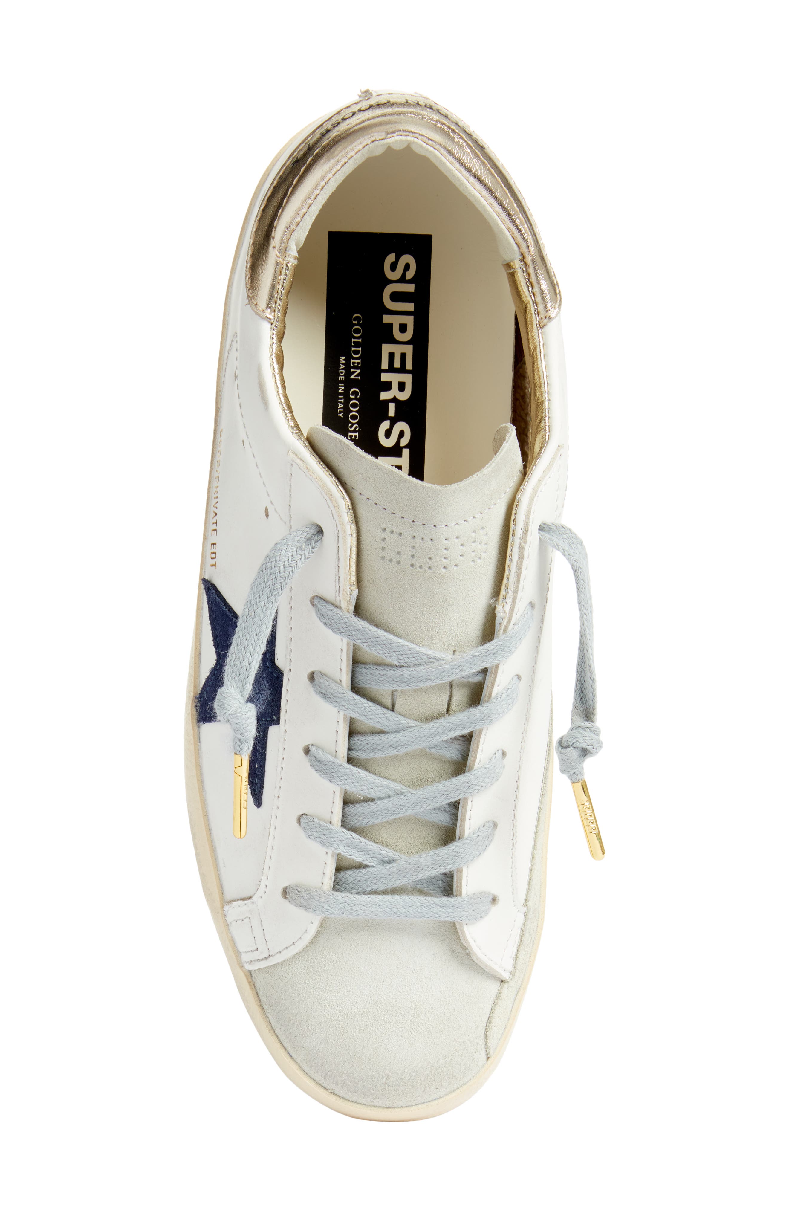 Golden Goose Super-Star Low Top Sneaker, Alternate, color, 