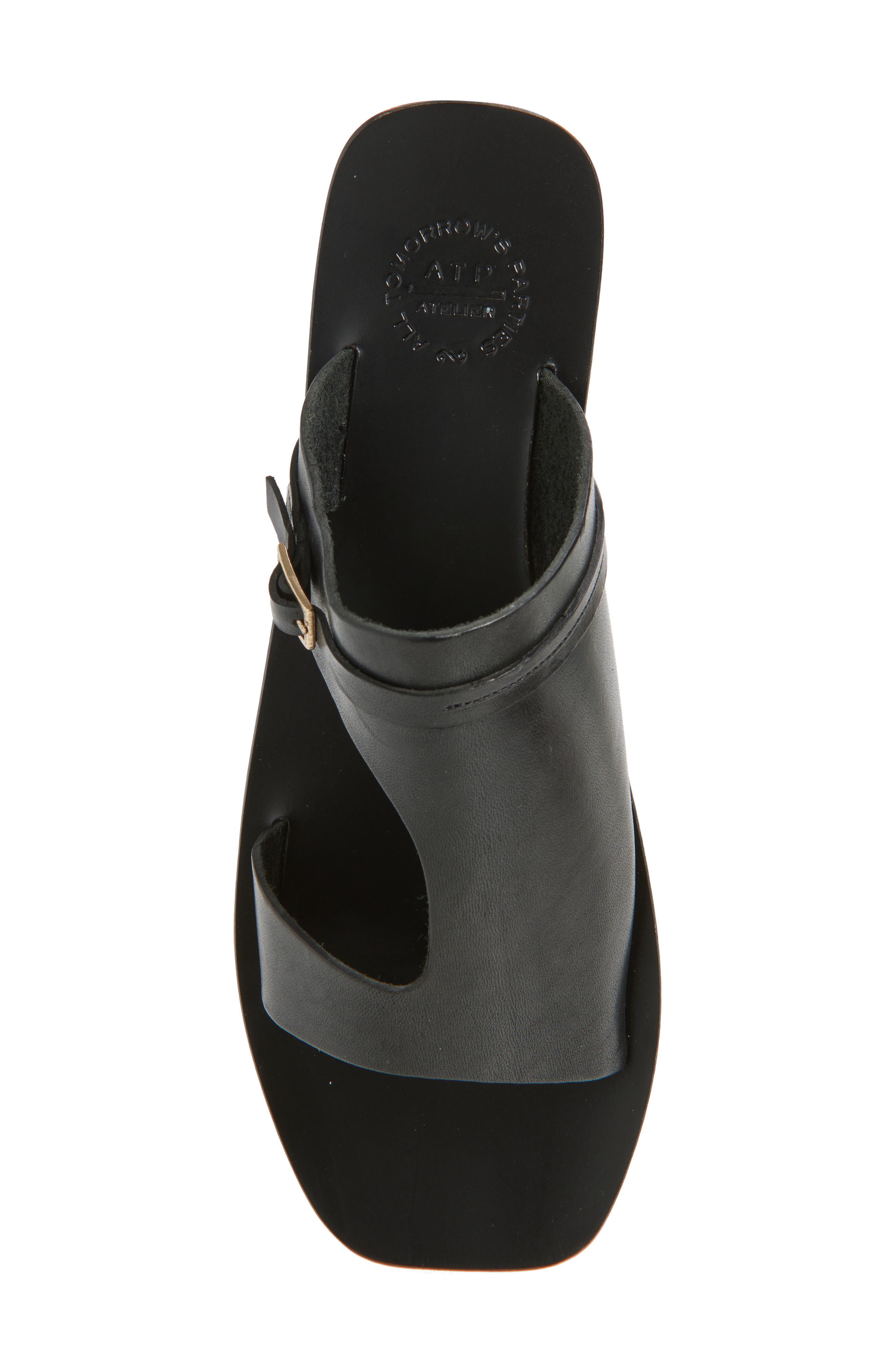 ATP ATELIER Varna Cutout Sandal, Alternate, color, Black