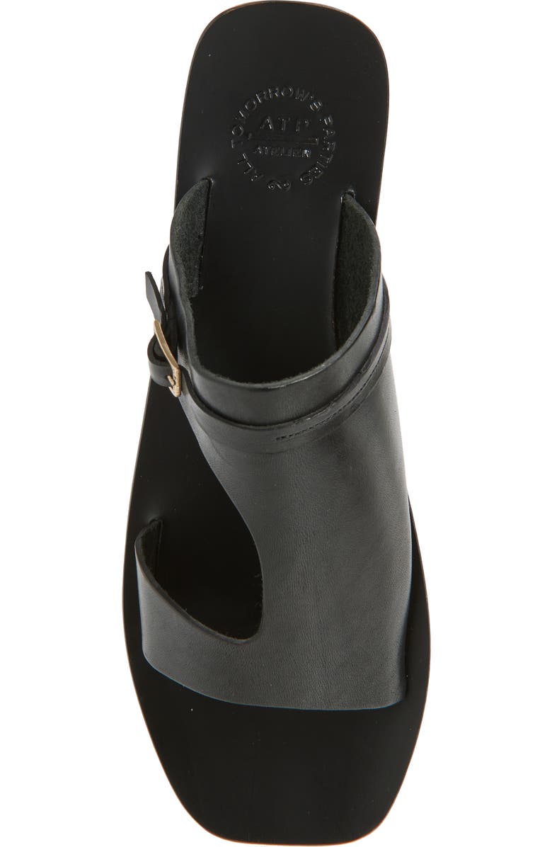 ATP ATELIER Varna Cutout Sandal, Alternate, color, Black