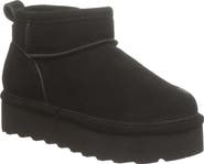 BEARPAW Kids' Retro Shorty Faux Fur Platform Boot