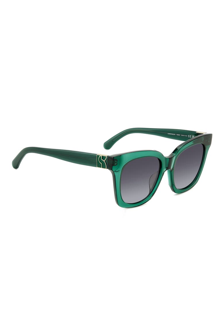 constance 53mm gradient cat eye sunglasses, Alternate, color, 01ED-9O