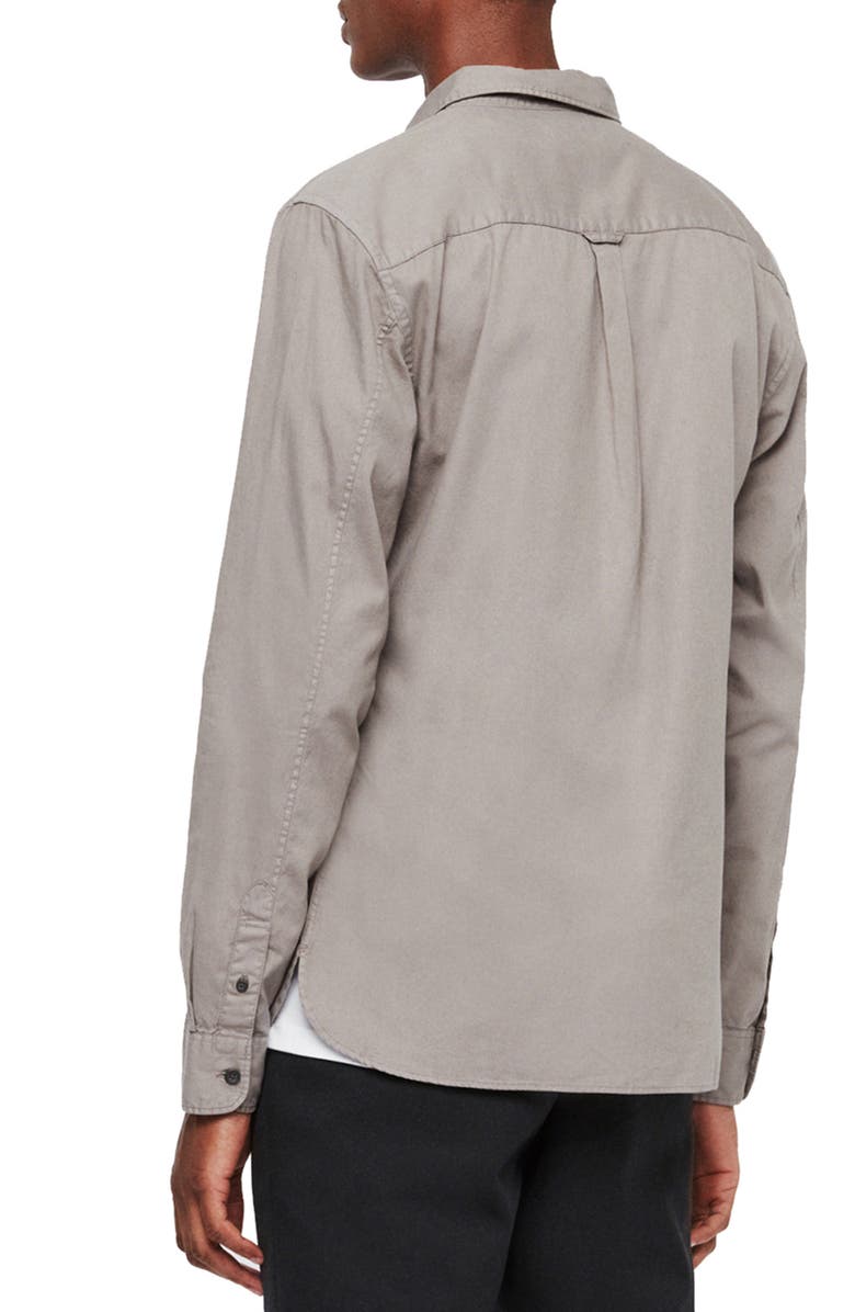 AllSaints Redondo Slim Fit Shirt, Alternate, color,