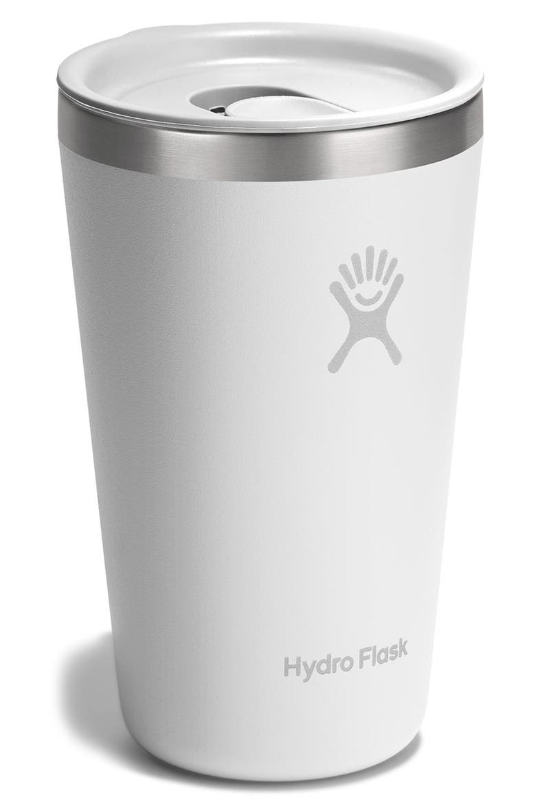 16-Ounce All Around™ Tumbler, Alternate, color, WHITE