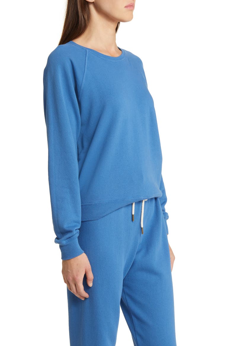 The Shrunken Sweatshirt, Alternate, color, GLACIER BLUE