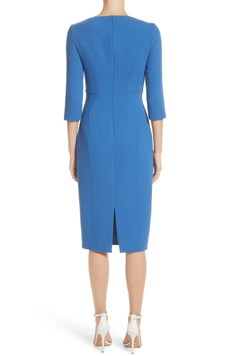 Michael Kors Stretch Wool Sheath Dress, Alternate, color, 