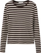 MANGO Stripe Long Sleeve T-Shirt
