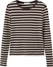 MANGO Stripe Long Sleeve T-Shirt
