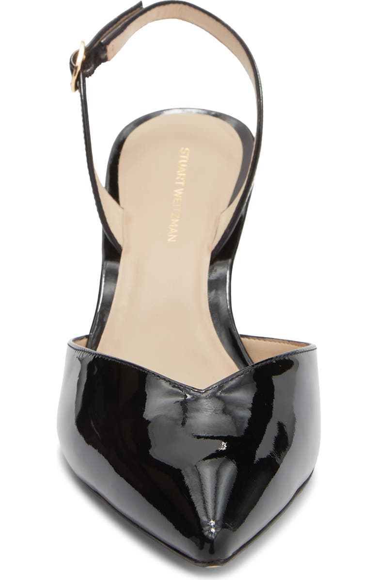 Stuart Weitzman Julia 75 Slingback Pump, Alternate, color, Black