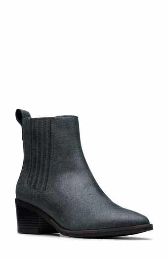 Clarks® Morzine Top Pointed Toe Chelsea Boot