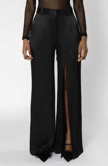 ISRAELLA KOBLA Verona Slit Hem Wide Leg