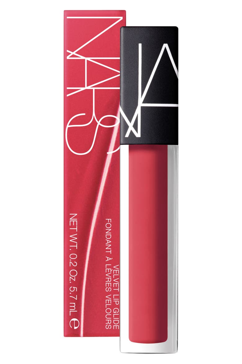 Pop Goes the Easel Velvet Lip Glide (Nordstrom Exclusive), Alternate, color, IMPOSSIBLE RED