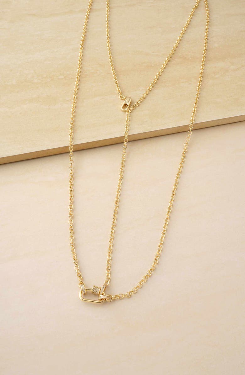 Ettika Rolo Link Body Chain, Alternate, color, Gold