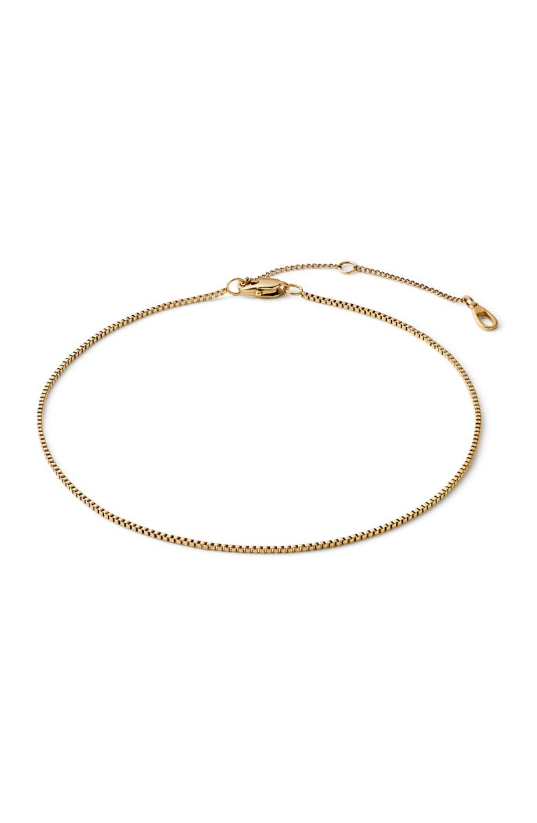 Ana Luisa Gold Anklet - Alden Anklet, Main, color, 