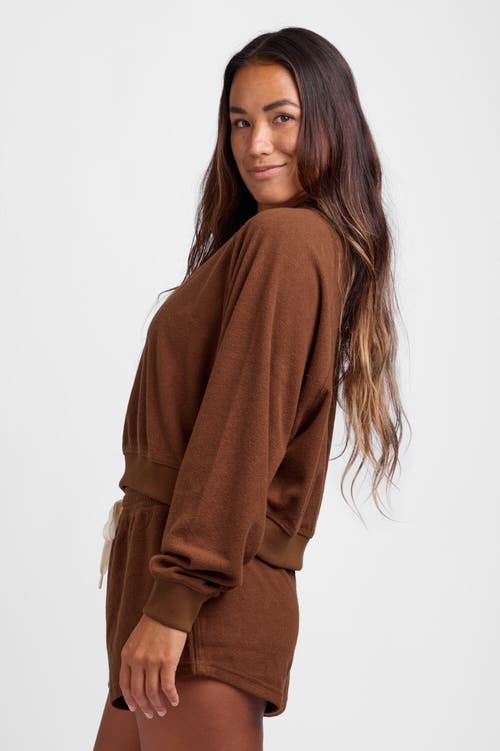 Jolyn Maurie Crewneck In Brown