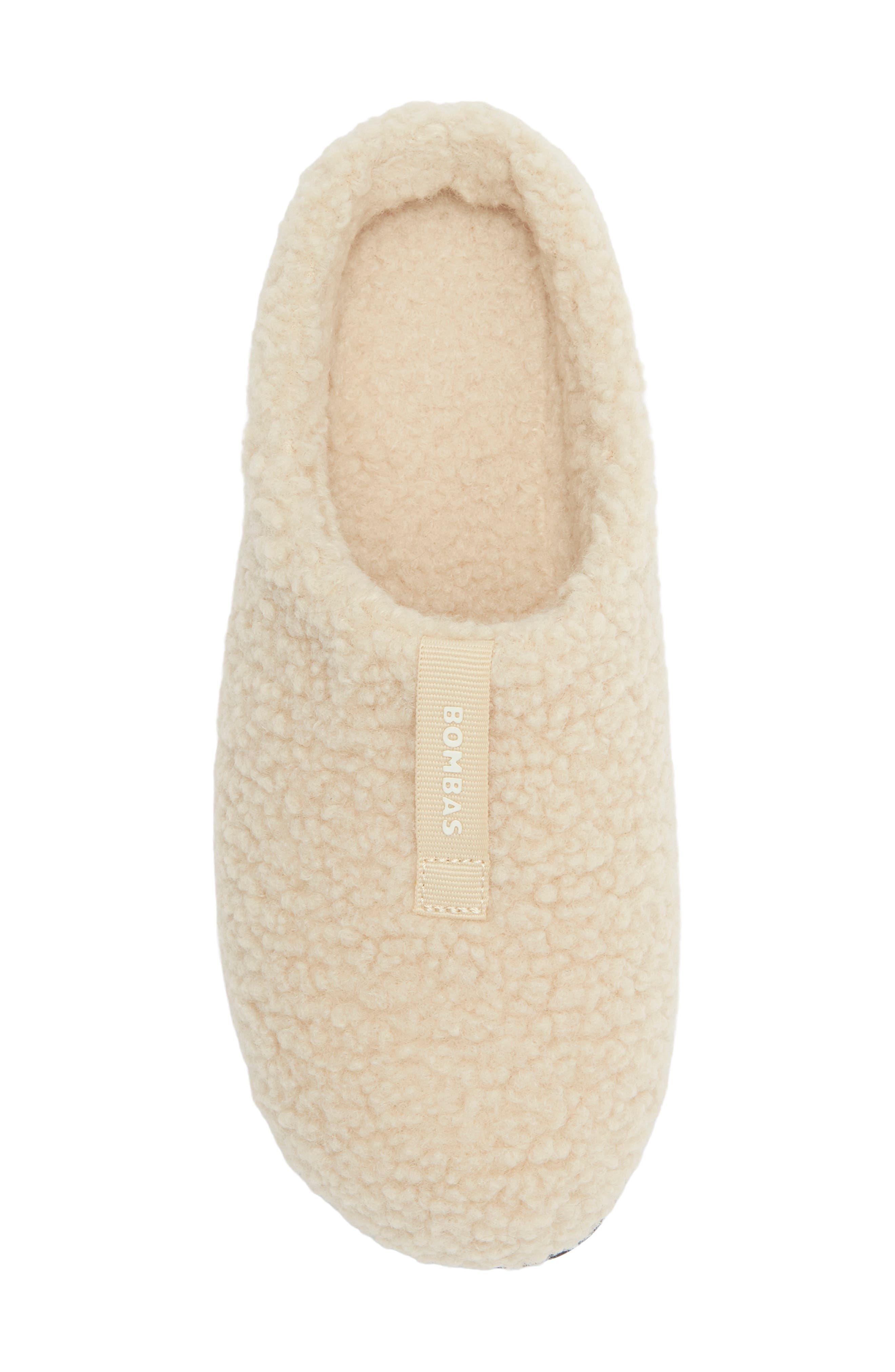 Sunday Faux Shearling Slipper, Alternate, color, SOFT WHITE
