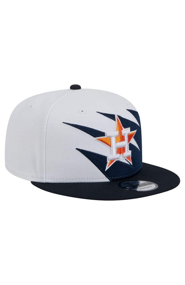 New Era Men's New Era Navy/White Houston Astros Jagged 9FIFTY Snapback Hat, Alternate, color, Navy