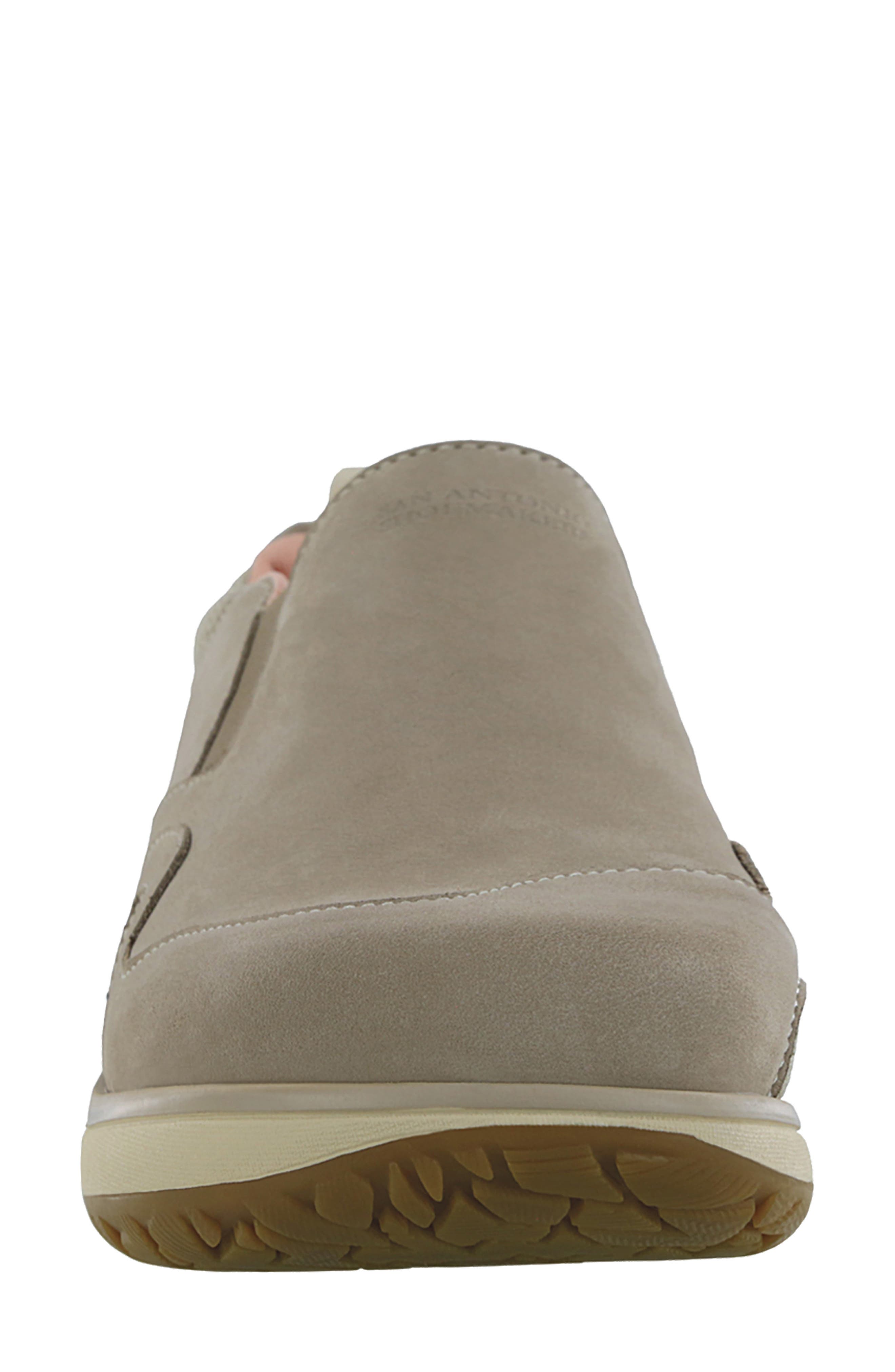 Scramble Water Resistant Slip-On Sneaker, Alternate, color, TAUPE/ PINK