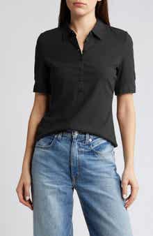 rag & bone Mixed Media Rib Polo
