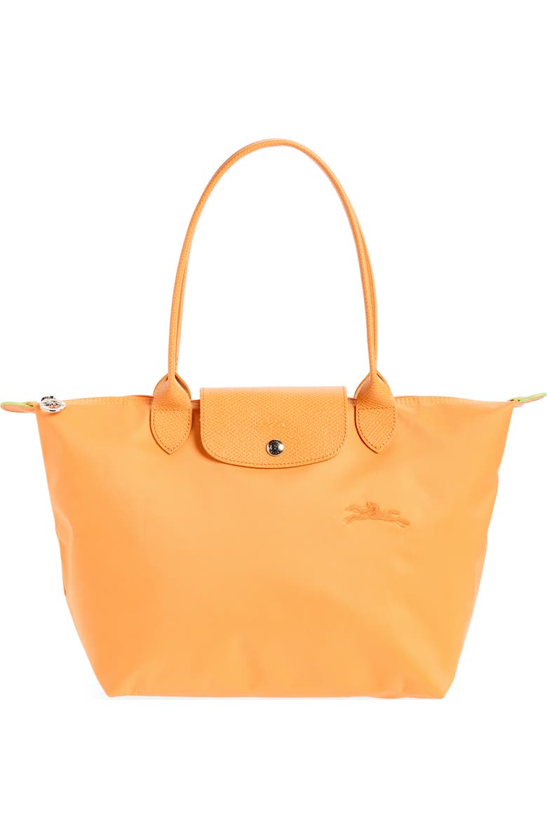 Longchamp Medium Le Pliage Recycled Canvas Shoulder Tote Bag, Main, color, Orange