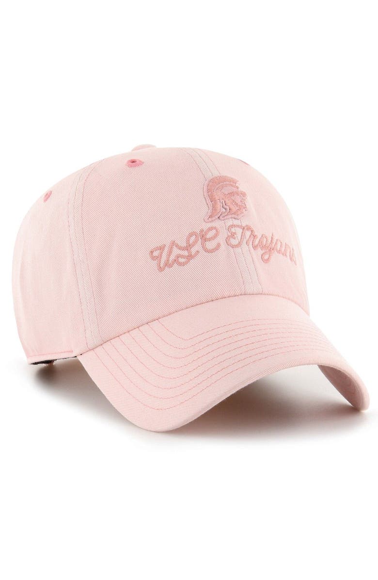 '47 Women's '47 Pink USC Trojans Haze Clean Up Adjustable Hat, Alternate, color, 