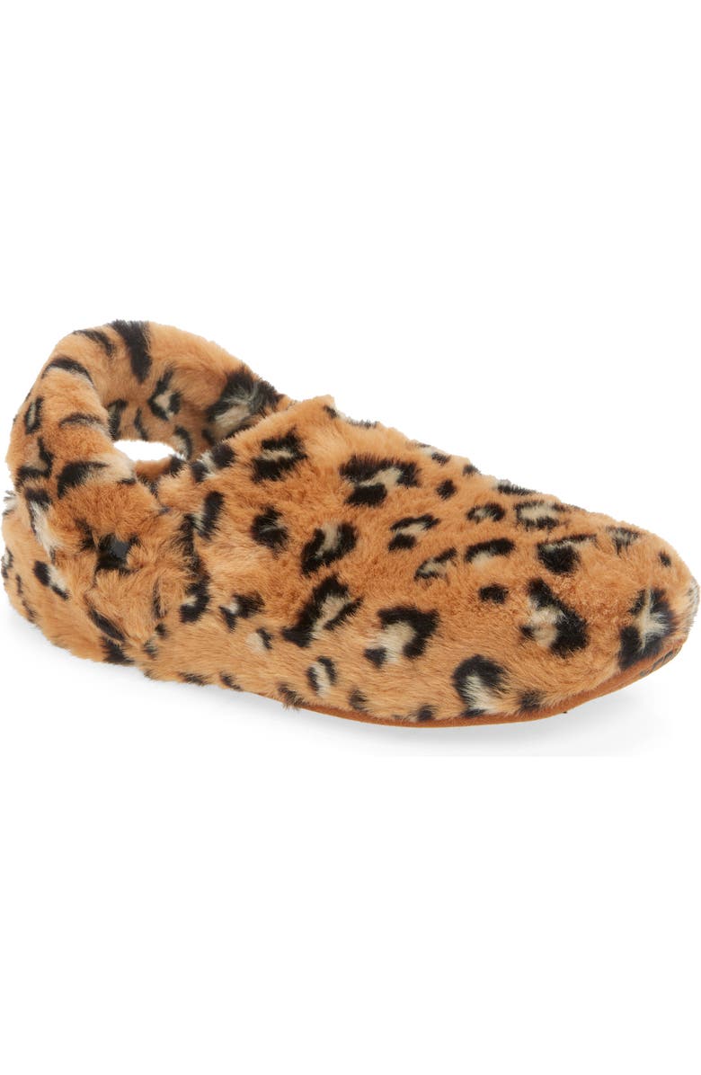 CROCS Classic Cozzzy Slipper, Main, color, Leopard/ Black