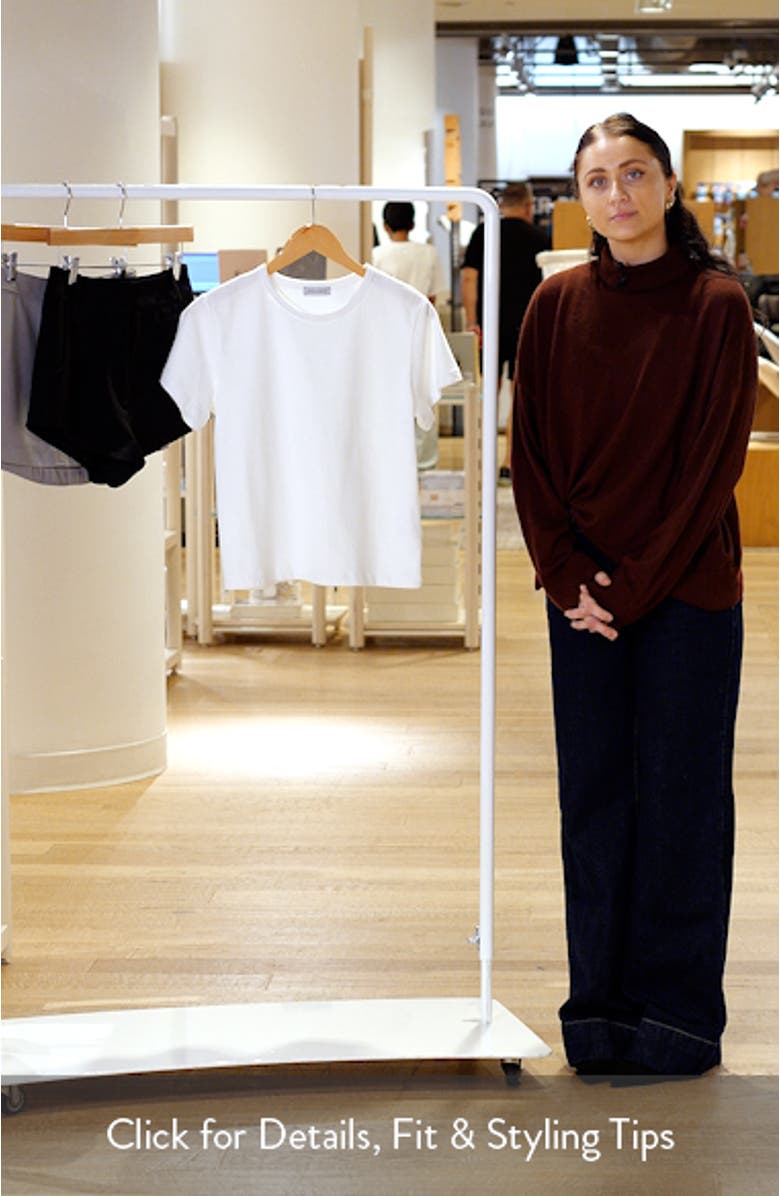 Reese Oversize Cotton T-Shirt, sales video thumbnail