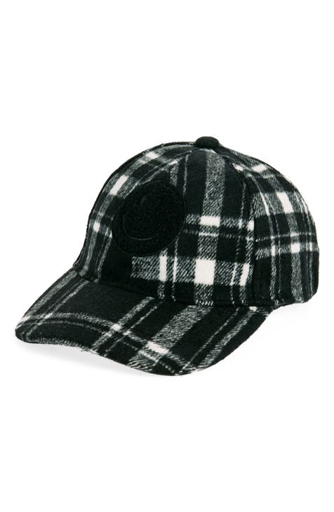 Iris Plaid Baseball Cap