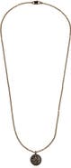 Mr. Ettika Men's All Signs Point North Pendant Necklace