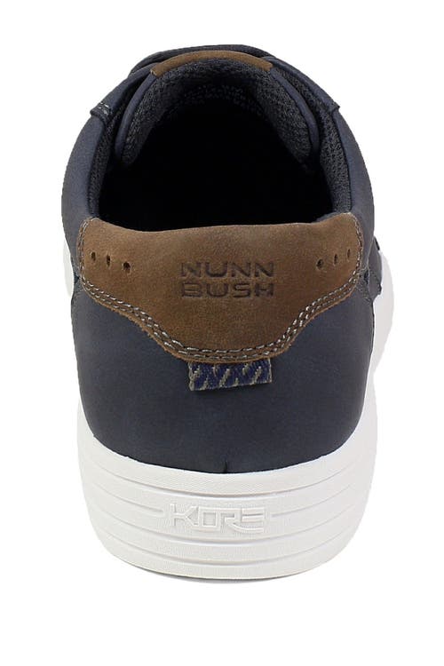 Nunn Bush Kore City Walk Lace-up Sneaker In Navy