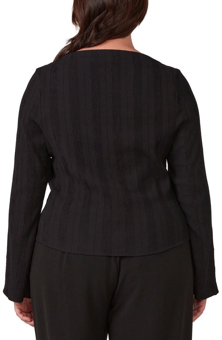 Estelle Picnic Crinkle Woven Top, Alternate, color, Black